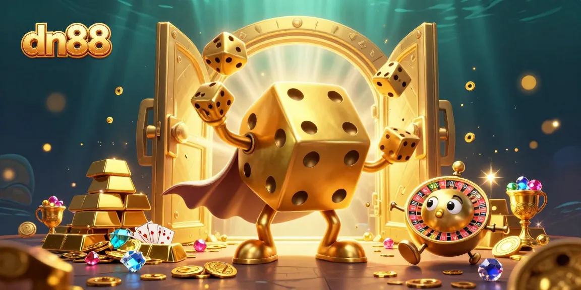 Experience dn88's thrilling gambling adventure with dynamic characters and luxurious treasures.
