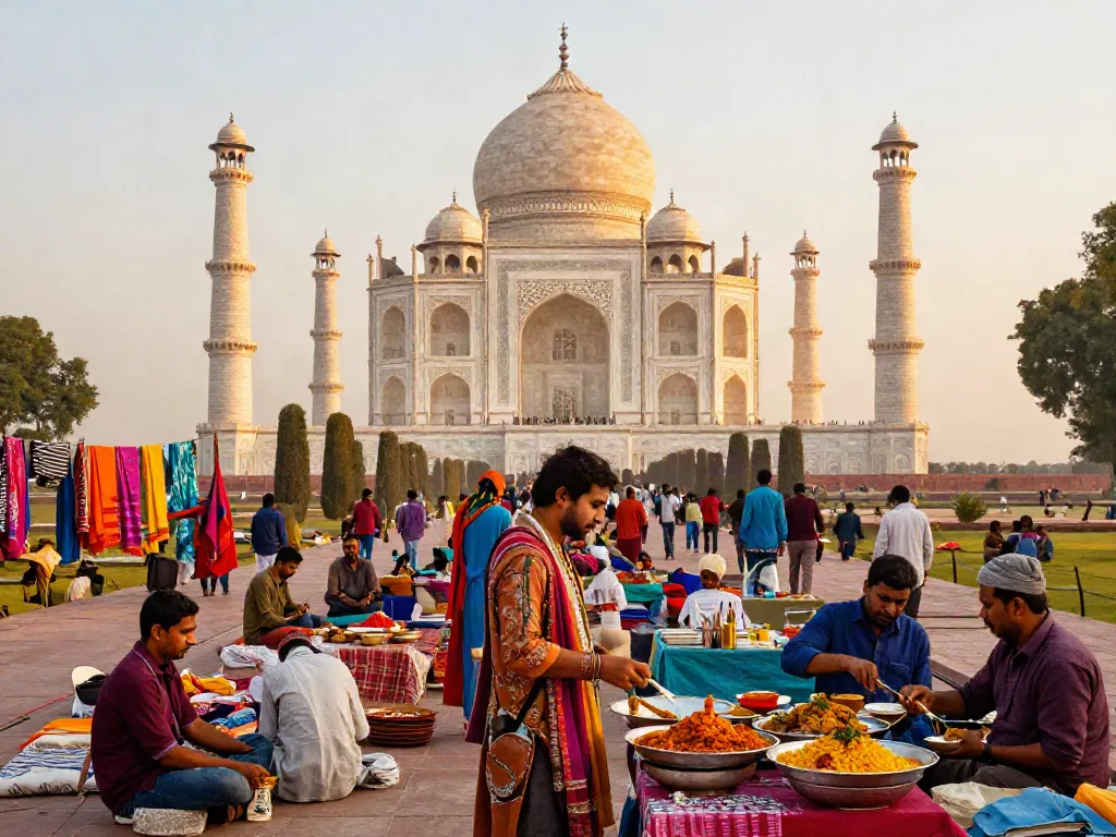 Exploring vibrant destinations in India while enjoying local culture and culinary experiences through rokok88 slot adventures.